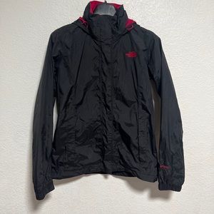 *The North Face Black/Pink Windbraker Hyvent Size S/P